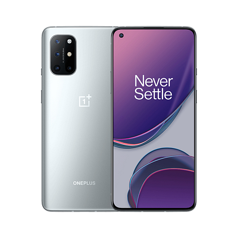 OnePlus 8T 16,6 cm (6.55") Dual-SIM Oxygen OS 5G USB Typ-C 8 GB 128 GB 4500 mAh Silber
