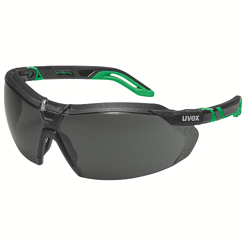 Uvex i-5 9183 045 Schutzbrille Schwarz, Grün