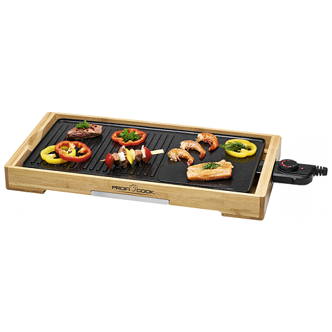 ProfiCook PC-TYG 1143 Teppanyaki-Kochfeld 2200 W Arbeitsplatte Aluminium