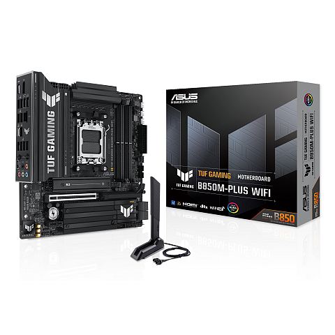 ASUS TUF GAMING B850M-PLUS WIFI AMD B850 Sockel AM5 micro ATX