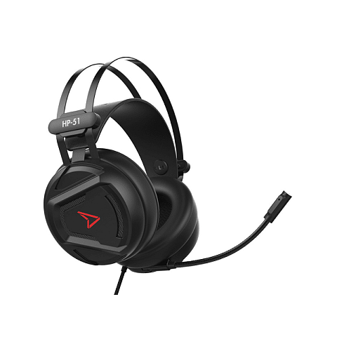 Steelplay HP51 Kopfhörer Kabelgebunden Kopfband Gaming Schwarz, Rot