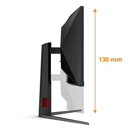 AOC G4 CU34G4 Computerbildschirm 86,4 cm (34") 3440 x 1440 Pixel Wide Quad HD LED Schwarz, Rot