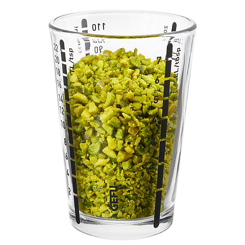 GEFU MESSI Messbecher 0,1 l Glas