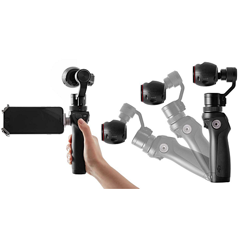DJI Osmo Actionsport-Kamera 12,76 MP Full HD CMOS 25,4 / 2,3 mm (1 / 2.3") WLAN 201 g