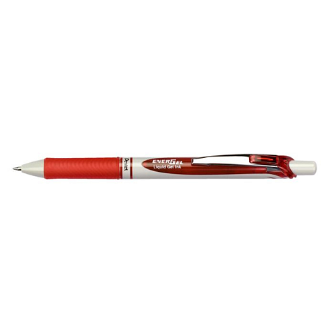 Pentel EnerGel Roller ECO Ausziehbarer Gelschreiber Rot 1 Stück(e)