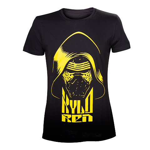 DIFUZED Star Wars - Kylo Ren T-Shirt Rundhals Kurzärmel Baumwolle
