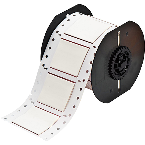 Brady B33-1000-2-7642 Druckeretikett Weiß Selbstklebendes Druckeretikett