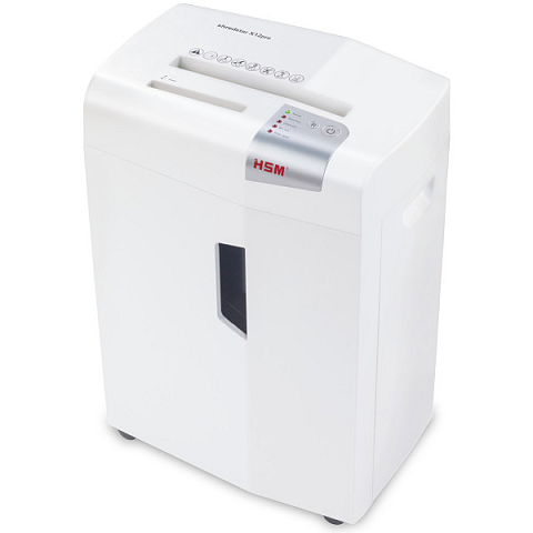 HSM 1033121 Aktenvernichter Partikelschnitt-Zerkleinerung 57 dB 23 cm Weiß