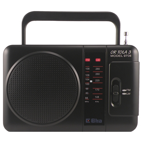 ELTRA TOLA 3 Tragbar Analog Schwarz