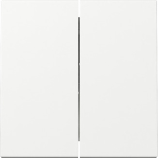 GIRA 329503 Wandplatte/Schalterabdeckung Weiß