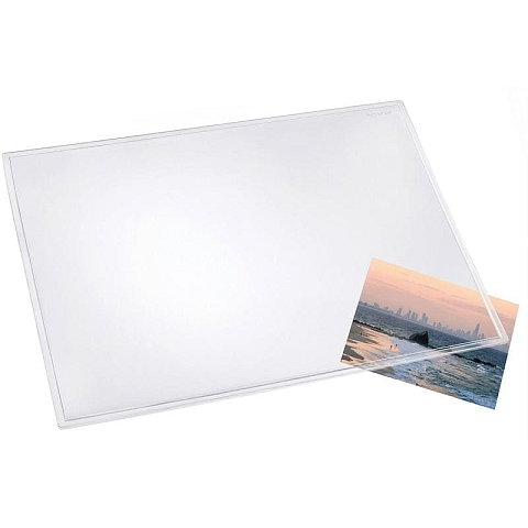 Laufer 43700 Schreibtischunterlage Kunststoff Transparent