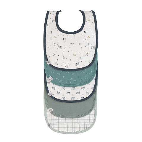 Lässig Garden Explorer Fütterungslätzchen Baumwolle, Polyester