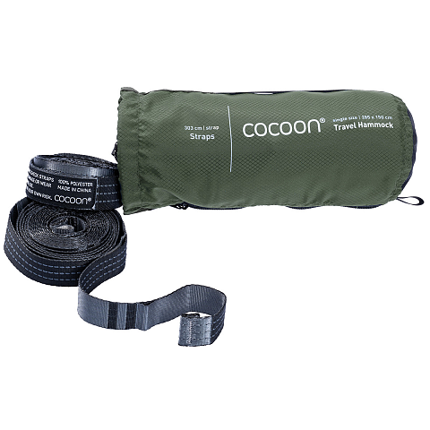 Cocoon HS118-SET Hängematte Hängende Hängematte 1 Person(en) Nylon, Polyester Grün