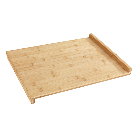 WENKO 53033100 Küchen-Schneidebrett Rechteckig Bambus Braun