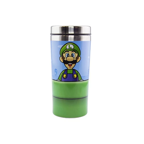 Paladone Super Mario Warp Pipe 450 ml Mehrfarbig Edelstahl