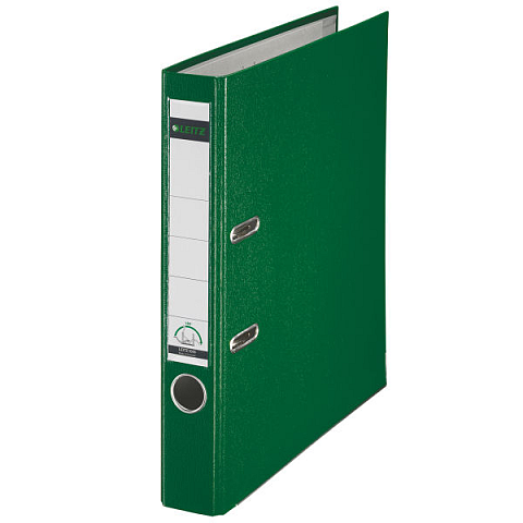 Leitz 180° Plastic Lever Arch File Ringmappe A4 Grün
