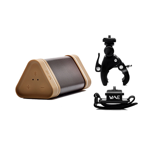 Hercules WAE Outdoor 04Plus pack Tragbarer Stereo-Lautsprecher Braun 5 W