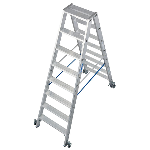 Krause 124869 Leiter Stufenleiter Aluminium