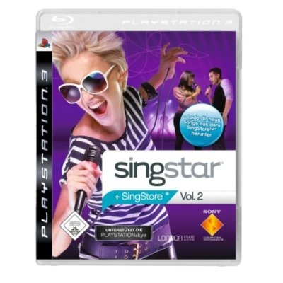 Sony SingStar Vol. 2, PS3 Deutsch PlayStation 3