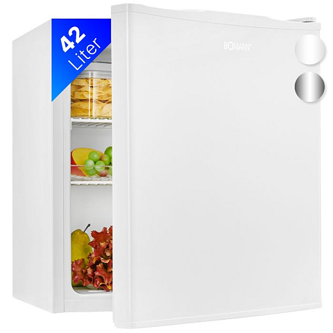 Bomann KB 7346 Kühlschrank Freistehend 42 l Weiß