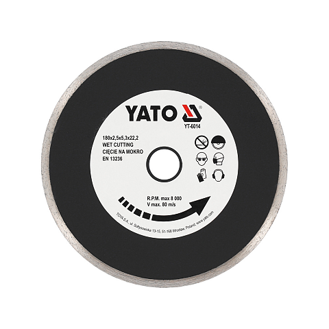 Yato YT-6014 Winkelschleifer-Zubehör
