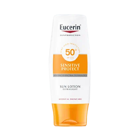 Eucerin Sun Lotion Extra Light Sensitive Protect SPF 50+ Sonnenschutzlotion Körper Erwachsene