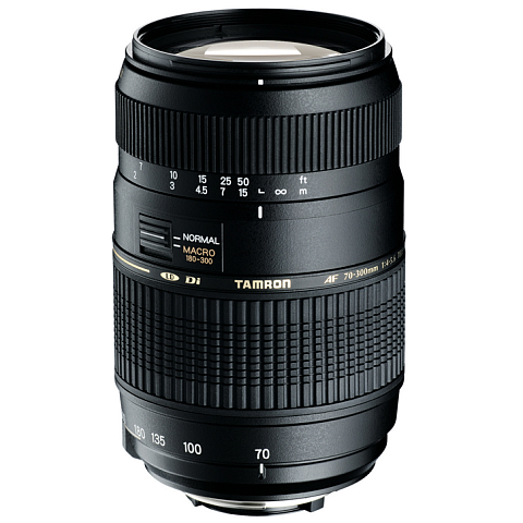 Tamron AF 70-300mm F/4-5.6 Di LD MACRO 1:2 SLR Telezoom-Objektiv Schwarz