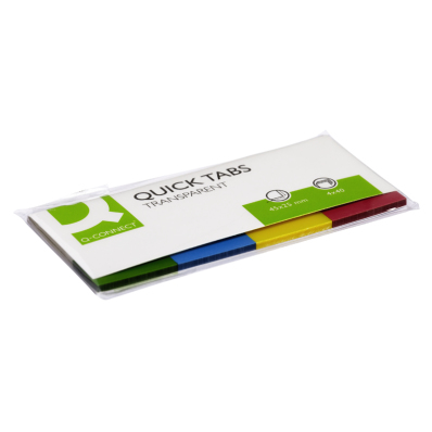 Q-CONNECT Page Markers Selbstklebendes Etikett Gemischte Farben