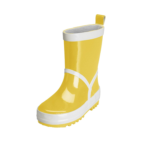 PLAYSHOES 184310-12/26/27 Stiefel & Stiefelette Unisex Weiß, Gelb
