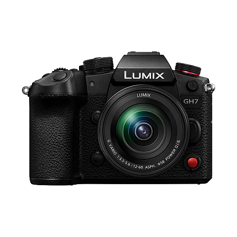 Panasonic GH7 + 12-60mm F3.5-5.6 MILC Body 25,5 MP BSI CMOS 5776 x 4336 Pixel Schwarz