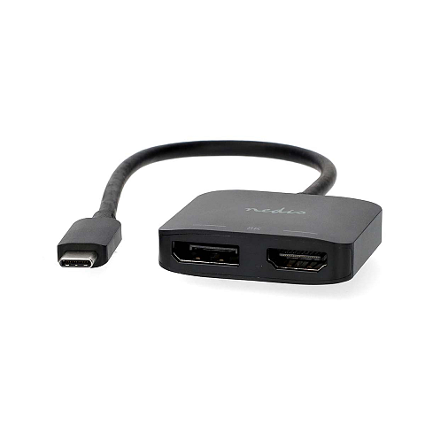 Nedis CCGB64385BK02 USB-Grafikadapter 7680 x 4320 Pixel Schwarz