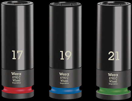 Wera 05004595001 Steckschlüsseleinsatz Steckschlüsselsatz Schwarz