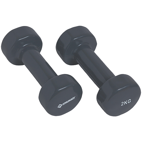 Schildkröt Fitness 960206 Hantel Kurzhantel mit festem Gewicht 2 kg 2 Stück(e)