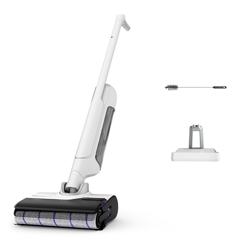 Rowenta X Clean 10 2-in-1-Stabstaubsauger Akku Trocken&Nass Beutellos 200 W Silber, Weiß