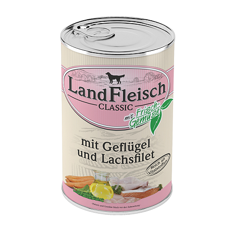 Landfleisch Classic Geflügel&Lachsfilet Mit Frischgemüse