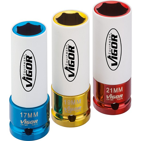 Vigor V2522 Steckdosen/Steckdosen-Set Steckschlüssel-Satz