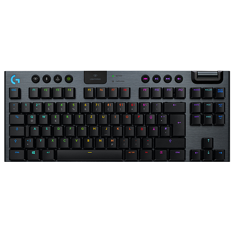 Logitech G 920-009496 Tastatur Gaming RF Wireless + Bluetooth QWERTZ Deutsch Karbon