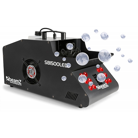 BeamZ SB1500LED Seifenblasenmaschine Schwarz 1,35 l