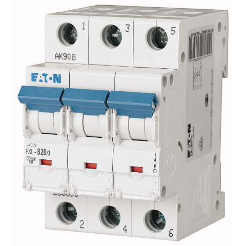 Eaton PXL-C20/3 Stromunterbrecher Miniatur-Leistungsschalter