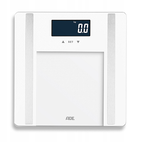 ADE BA2300-2 Personenwaage Quadratisch Weiß Elektronische Personenwaage