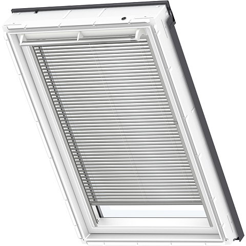 VELUX PAL CK02 7001S Jalousien/Rollos Manuell Slatted Jalousie Weiß