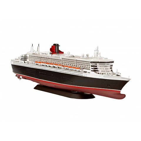Revell Queen Mary 2 Passagierschiff-Modell Montagesatz 1:700