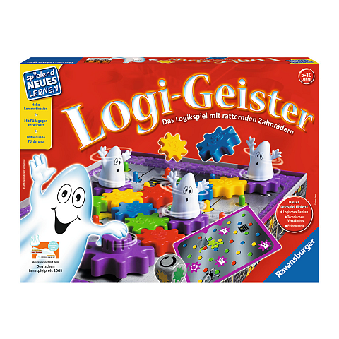 Ravensburger Logi-Geister Brettspiel Feinmotorik (Geschicklichkeit)