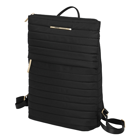 Travelite Barbara Stepp Rucksack Reiserucksack Schwarz Nylon, Recyceltes Polyester