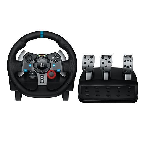 Logitech G 941-000112 Gaming-Controller Schwarz USB Lenkrad + Pedale Analog PC, PlayStation 4, PlayStation 5, Playstation 3