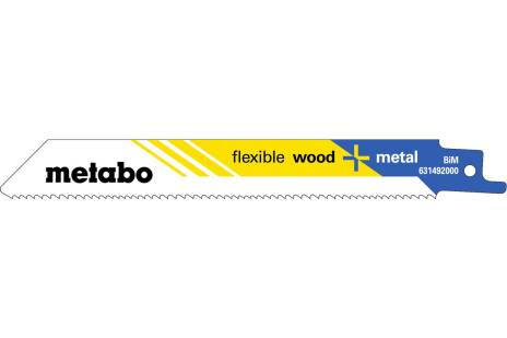 Metabo 631094000 Sägeblatt für Stichsägen, Laubsägen & elektrische Sägen Säbelsägeblatt Bimetallisch 2 Stück(e)