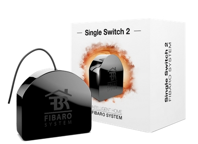 Fibaro FIBEFGS-213 Leistungsrelais Schwarz
