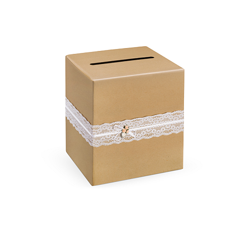 PartyDeco PUDTM2-KARTON Aufbewahrungsbox Rechteckig Papier Braun