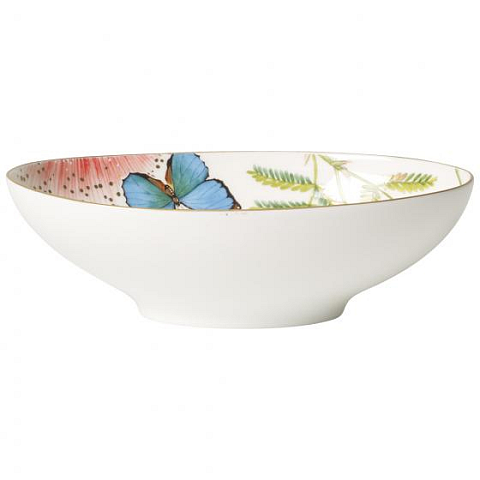 Villeroy & Boch Amazonia Dessertschale 0,45 l Oval Porzellan Mehrfarbig 1 Stück(e)
