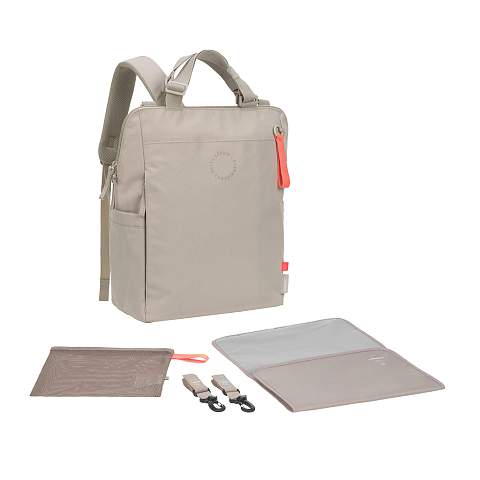 Lässig Conversion Rucksack Beige Polyester